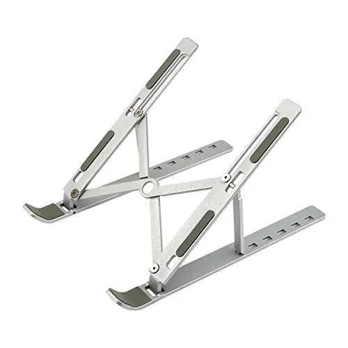 Image of MemeHo® Aluminium Laptop Stand / 6 Angles Adjustable Laptop Holder