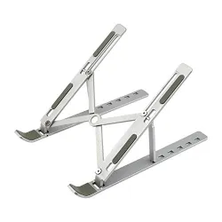 MemeHo® Aluminium Laptop Stand / 6 Angles Adjustable Laptop Holder