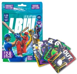 Memesys Games LBW Cricket Themed Card Game