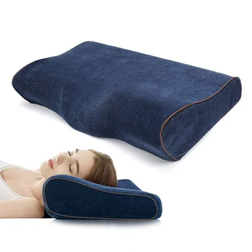 Image of Memory Foam Bed Pillow，Adaptive Pillows for Neck Pain Relief，Medium Firm Pillow for Side,Back,and Stomach Sleepers Keep 