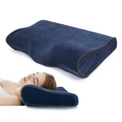 Memory Foam Bed Pillow，Adaptive Pillows for Neck Pain Relief，Medium Firm Pillow for Side,Back,and Stomach Sleepers Keep 