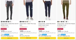 Men at minimum 61% Discount