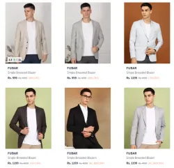Men B;azer Starting @ ₹999