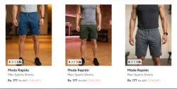 Men Bottomwear at minimum 70% Discount