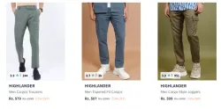 Men Cargo Minimum 72% Discount