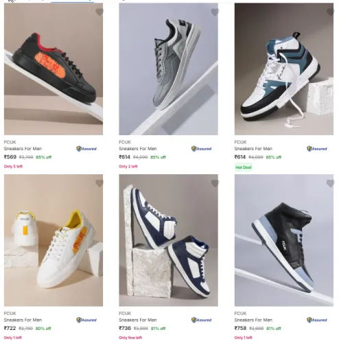 Image of Men's Casual Shoes Starting at ₹569