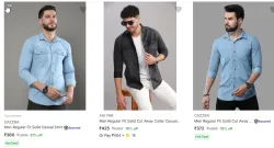 Mens Denim Shirt Starting at ₹360