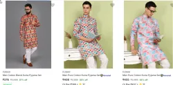 Men Fashion Kurta Starting @ ₹376
