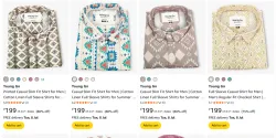 Men Fashion Shirt Starting @ ₹199