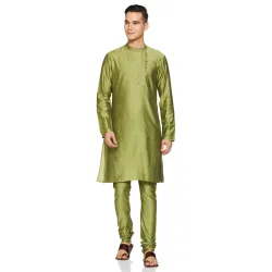 Amazon Brand - Symbol Men Festive Long Kurta & Pyjama Set 