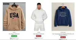 Men Hoodie Minimum 70% Discount