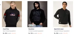 Men Hoodie up to 80% Discount