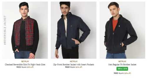 Image of Men Jacket up to 80% Discount