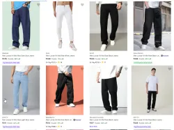 Men Jeans Loose fit Starting @ ₹276