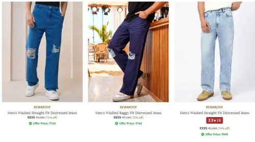 Image of Men Jeans Minimum 70% Discount