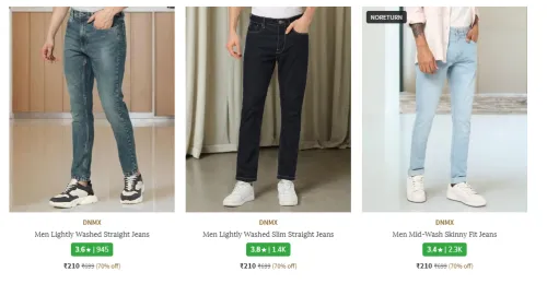 Image of Men Jeans Staering @ ₹210