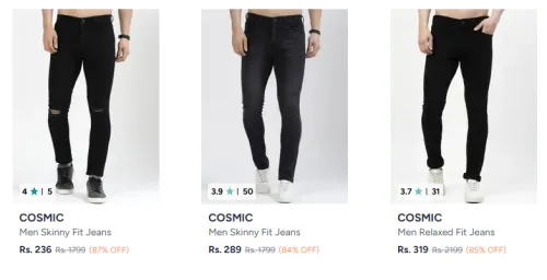 Image of Men Jeans Starting @ ₹236