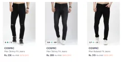 Men Jeans Starting @ ₹236
