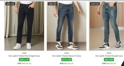 Image of Men Jeans Starting @ ₹250
