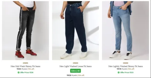 Image of Men jeans up to 70% Discount 