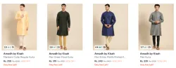 Men Kurta Flat 90% Discount Starting At ₹239