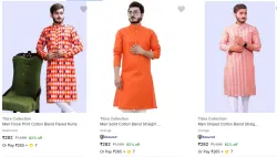 Men Kurta Starting @ ₹282