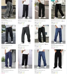 Men loose Fit Jeans Starting @ ₹351