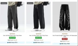 Men Mid Rise Fixed Track Pants up to 79% discount