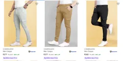 Men Premium Cargos From ₹277