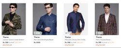 Mens Blazers Starting at ₹899