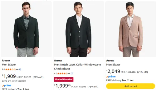 Image of Men's Blazer up to 70% Discount