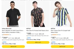 Mens Branded Shirts Starting at ₹144