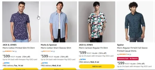 Image of MEN'S BRANDED SHIRTS UP TO 76% DISCOUNT 