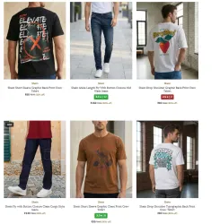 Mens Clothing Starting at ₹80