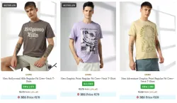Mens Clothing @ Under ₹199 | Start ₹159
