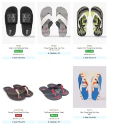 Mens Flip Flops Starting at ₹75