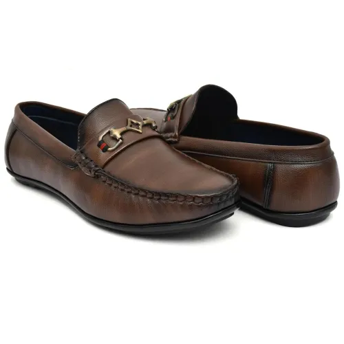 Image of Men's Formal High Top Shoes Brown
