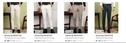 Mens formal trouser starting at ₹299