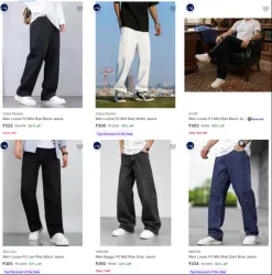 Mens Jeans upto 88% Discount