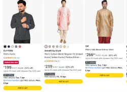 Mens klassy kurta up to 92% off