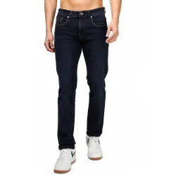 Mens Regular Fit Black Denim Jeans