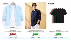 mens regularfit shirts @ up to 75% discount 