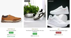 MENs shoes starting at ₹320