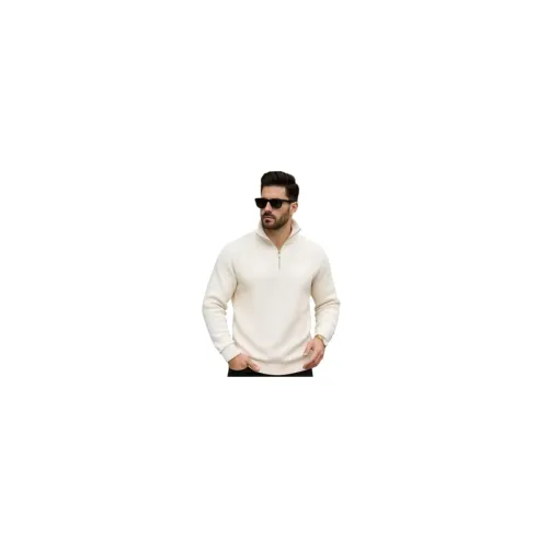Image of Men’s Solid Zipper Hooded Sweatshirt