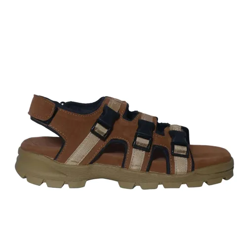 Image of Men's Suede Sports Sandals