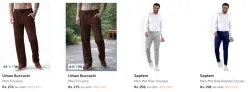 Mens Trousers Starting at ₹274