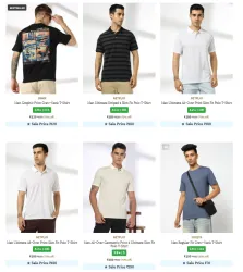 Mens Tshirt Starting at ₹120