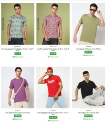 Mens Tshirt Starting at ₹75