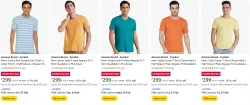 Mens tshirt upto 77% discount 