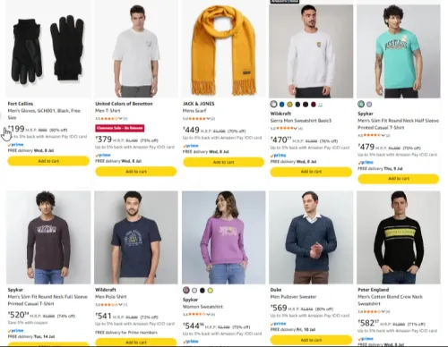 Image of MEN'S WINTERWEARS UP TO 80% DISCOUNT 